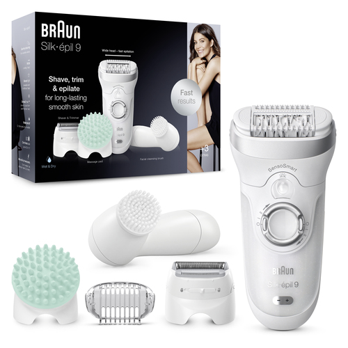 Braun Silk-épil 9 81770435 epilator 40 tweezers White – image 3