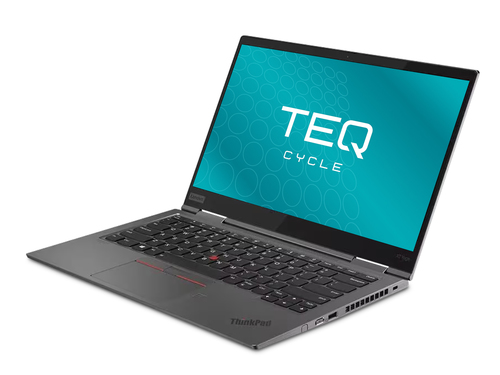 Teqcycle Lenovo ThinkPad X1 Carbon G8 Intel® Core™ i7 i7-10610U Ноутбук 35,6 cm (14") Full HD 16 GB LPDDR3-SDRAM 1 TB Твердотельный накопитель (SSD) Wi-Fi 6 (802.11ax) Windows 11 Pro Черный Немецкий