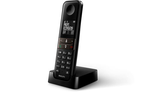 Philips D4501B/96 telephone DECT telephone Caller ID Black