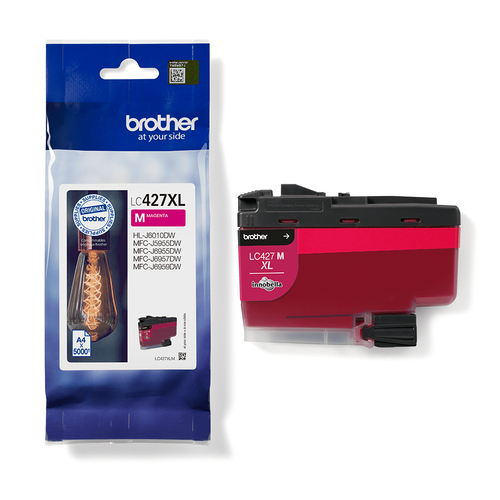 Brother LC427XLM Inkjet Cartridge High Yield Magenta LC427XLM - image 3