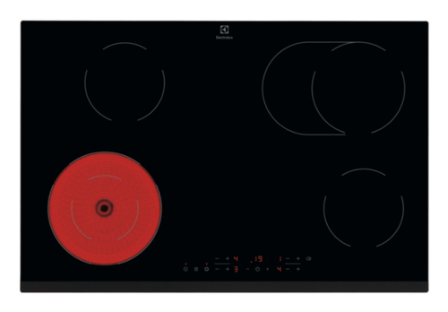 Electrolux LRR8436 hob Black Built-in