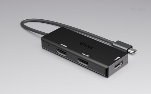I-tec USB-C Triple 4K HDMI Video Adapter, Power Delivery 100W, afbeelding 2