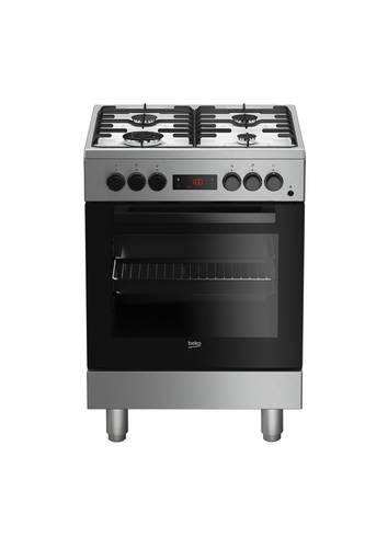 Beko FSE62110DXF Freestanding cooker Electric Gas Stainless steel