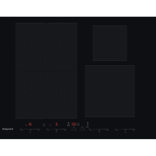 Hotpoint ACO 654 NE Черный Встроенный 65 cm Плита с зонами индукции 4 зона(ы)