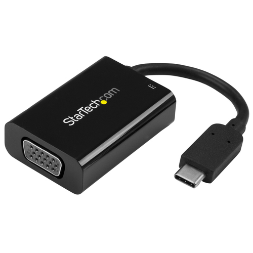 StarTech.com USB C to VGA Adapter with Power Delivery - 1080p USB Type-C to VGA Monitor Video Converter w/ Charging – image 6