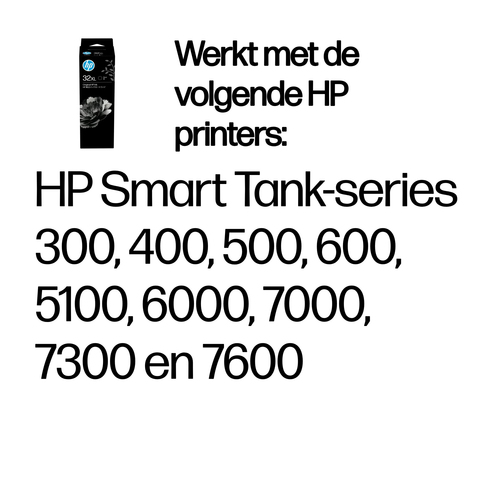HP 32XL Bouteille d'Encre Noir – Photo 2 sur 10