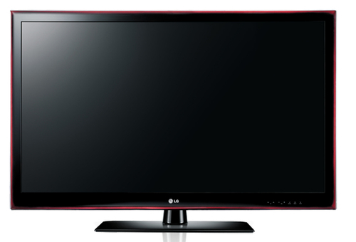 LG 32LE5900 TV 81.3 cm (32") Full HD Black, Red