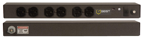 Vertiv Geist BRFN060-1023 power distribution unit (PDU) 6 AC outlet(s) 0U Black