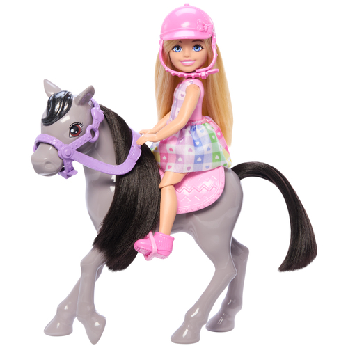 Barbie Chelsea & Pony Doll & Pony