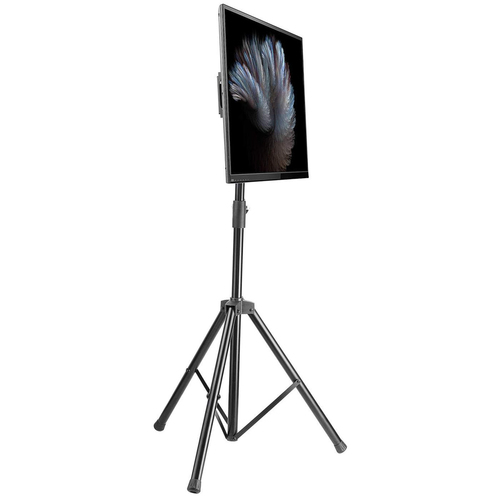 Manhattan Soporte para TV, de piso con trípode, pantallas planas de 37" a 70" de máximo 35 kg imagen 2