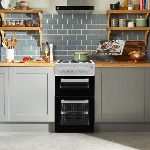 Beko KDG580W 50cm Freestanding Gas Twin Cavity Cooker – image 7