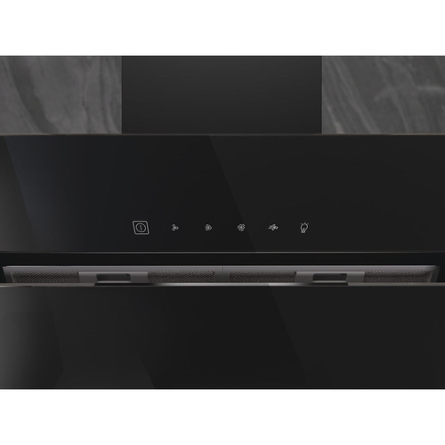 Hotpoint PHVS91FLTDPK 90cm Angled Chimney Cooker Hood - Black - image 4