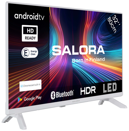 Salora 32HWA555 TV 81.3 cm (32") HD Smart TV Wi-Fi White 250 cd/m² – image 2