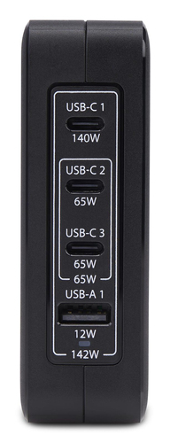 StarTech.com 140W USB-C Wall Charger, USB-CUSB-A, PD GaN Power Adapter - Netspanningsadapter, afbeelding 4