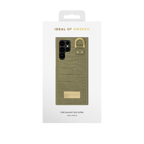 iDeal of Sweden Atelier Case Galaxy S22U Sage Croco