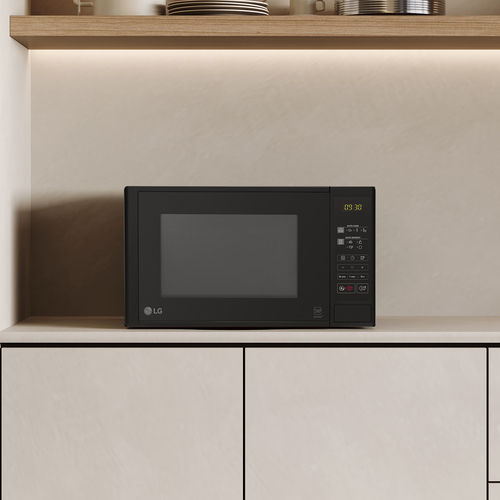 LG MS2042D 20 Litre 25cm High, Freestanding Small Standard Microwave Oven - Black - image 5