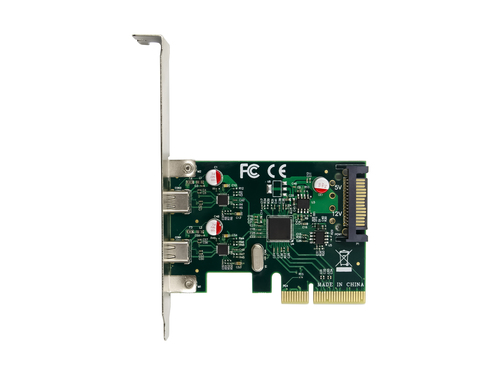 CONCEPTRONIC PCI Express Card 2xPort USB 3.2 Gen2 Type-C zwart, afbeelding 2