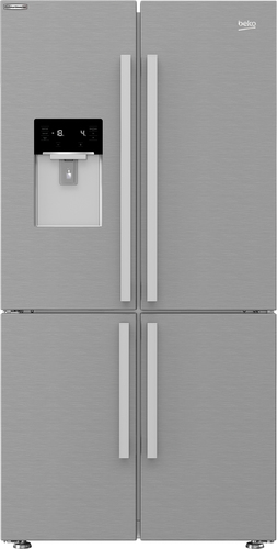 Beko GN1426234ZDXN side-by-side холодильник Отдельно стоящий 565 L Нержавеющая сталь