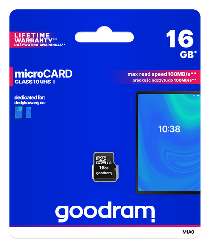 Goodram M1A0 16 GB MicroSDHC UHS-I Class 10 – image 3