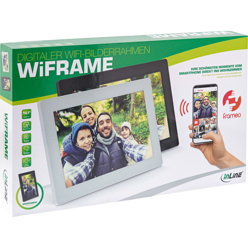 InLine digital WIFI photoframe WiFRAME