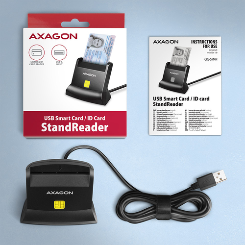 AXAGON CRE-SM4N Chipkaartlezer – Foto 6 van 7