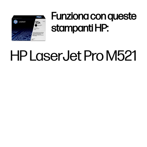 HP 55A – Toner nero originale