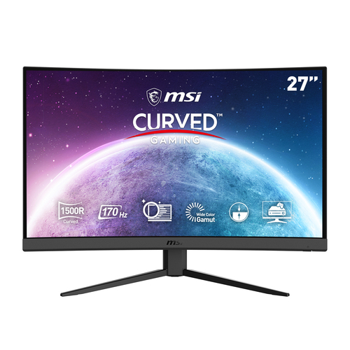 MSI Optix G27C4DE E2 монитор для ПК 68,6 cm (27") 1920 x 1080 пикселей Full HD ЖК Черный