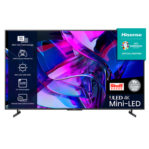 Hisense 85U7KQTUK TV 2.16 m (85") 4K Ultra HD Smart TV Wi-Fi Grey 1000 cd/m² – image 1