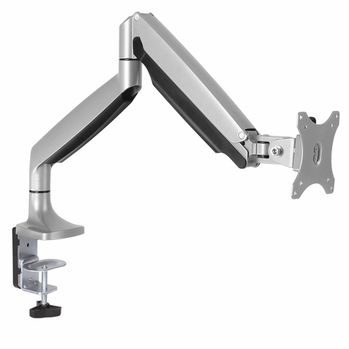 StarTech.com Desk Mount Monitor Arm, Heavy Duty Ergonomic VESA Monitor Arm, Single Display up to 9kg, Full Motion, Height Adjustable, Articulating, Aluminum, C-Clamp/Grommet, Silver - Small Footprint Design Monteringssæt LCD display 12-34 – billede 4