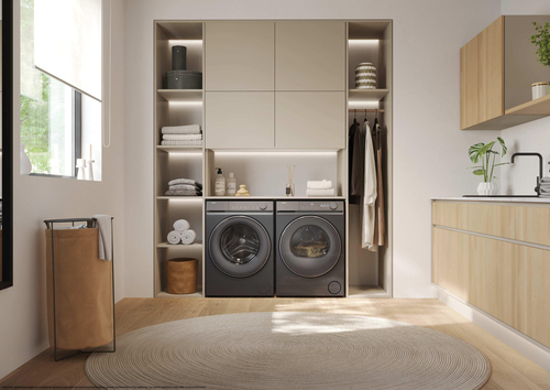 Haier X Series 7 HD100-C367GU1-UK WiFi-enabled 10 kg Heat Pump Tumble Dryer - Graphite, Silver/Grey - image 6