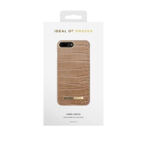 iDeal of Sweden Atelier Case iPhone 8/7/6/6S P Camel Croco