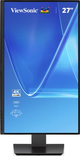 Viewsonic VG Series VG2719U-4K pantalla para PC 68,6 cm (27") 3840 x 2160 Pixeles 4K Ultra HD LED Negro