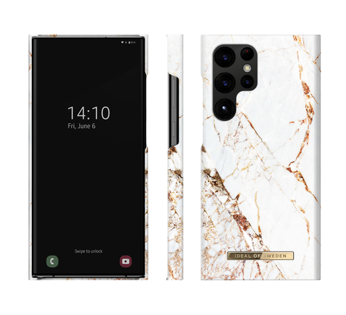 iDeal of Sweden Printed Case Galaxy S23U Carrara Gold – image 2