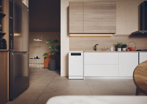 Haier I-Pro Shine Series 5 XF1C3TB1FW-80 Wifi Connected Slimline Dishwasher - White - C Rated, White - image 8