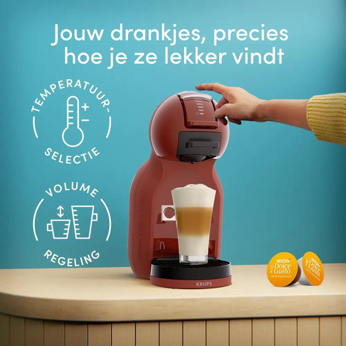 Krups NESCAFE Dolce Gusto Mini Me 2 Red Brick KP1435 – Foto 5 von 10