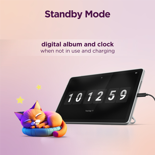 Lenovo Tab 10.1" Tablet - 64 GB, Luna Grey, Silver/Grey - image 4