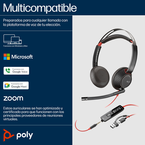 Auriculares PLANTRONICS BW 5220