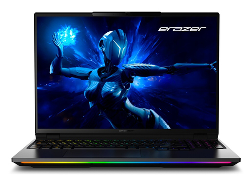 ERAZER Beast 16 X1 Intel Core Ultra 9 275HX Ноутбук 40,6 cm (16") Quad HD+ 32 GB DDR5-SDRAM 2 TB Твердотельный накопитель (SSD) NVIDIA GeForce RTX 5090 Wi-Fi 6E (802.11ax) Windows 11 Home Черный