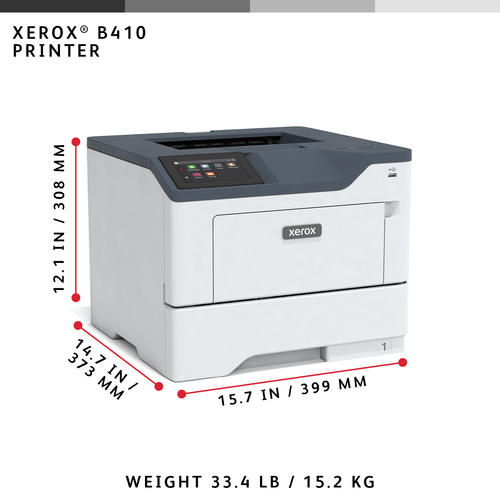 Xerox B410 A4 Mono Laser Printer - image 7