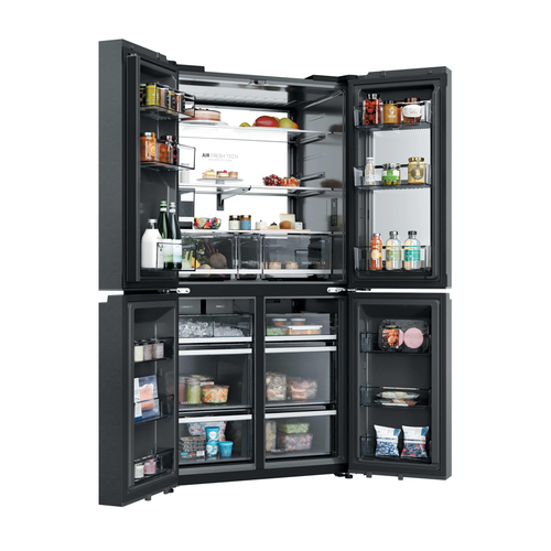 Haier HCW99F18DHMB side-by-side refrigerator Freestanding – image 4