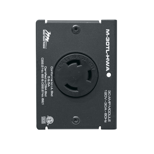 Middle Atlantic M-30TL-HWA power distribution unit (PDU) 1 AC outlet(s) Black