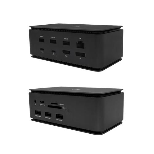 i-tec Metal USB4 Docking station Dual 4K HDMI DP + Power Delivery