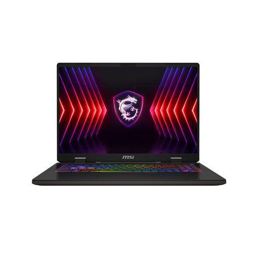 MSI Sword 16 HX B14VGKG-013UK Intel® Core™ i7 i7-14700HX Ноутбук 40,6 cm (16") Quad HD+ 16 GB DDR5-SDRAM 1 TB Твердотельный накопитель (SSD) NVIDIA GeForce RTX 4070 Wi-Fi 6E (802.11ax) Windows 11 Home Серый