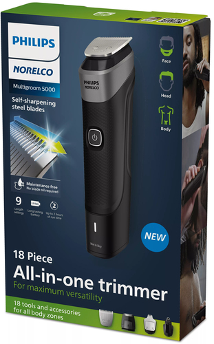 Philips 5000 series MG5900/49 hair trimmers/clipper Black 9 Lithium-Ion (Li-Ion) – image 2