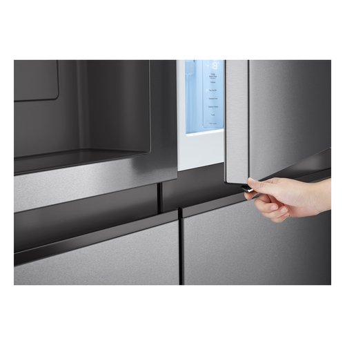 LG GSJV50DSXF side-by-side refrigerator Freestanding – image 3