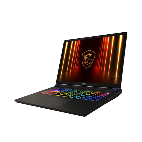 MSI Vector 17 HX AI A2XWIG-010FR Intel Core Ultra 9 275HX Ноутбук 43,2 cm (17") Quad HD+ 32 GB DDR5-SDRAM 2 TB Твердотельный накопитель (SSD) NVIDIA GeForce RTX 5080 Wi-Fi 7 (802.11be) Windows 11 Home Серый AZERTY Французский