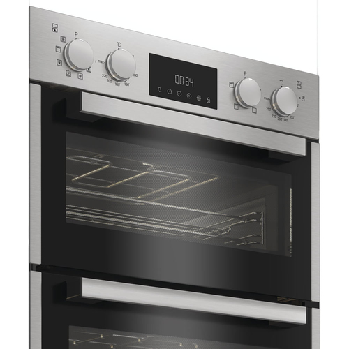 Hotpoint DIH82DIX Built In Electric Double Oven in Stainless Steel - image 3