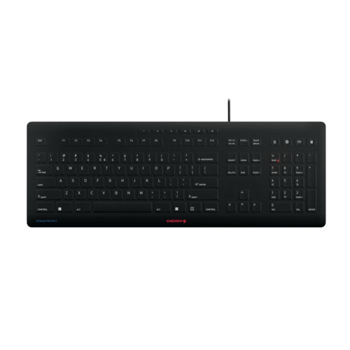 Contour Design JK-8502EU-2 клавиатура Универсальная USB QWERTY Английский Черный