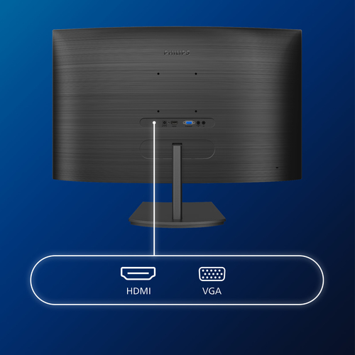 Philips E Line 271E1SCA/00 27" Curved Full HD 4ms Built in Speakers Monitor - image 2