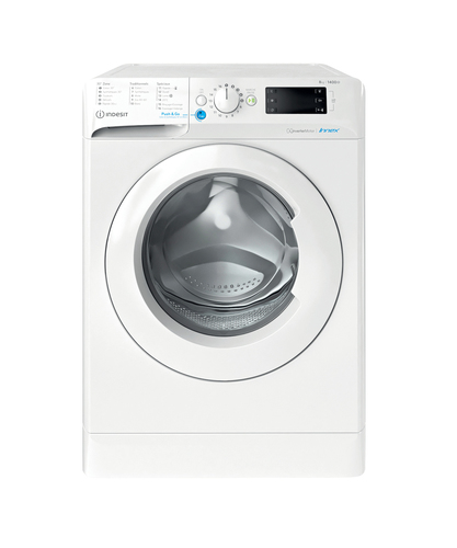 Indesit BWBE81484XWFR N стиральная машина Фронтальная загрузка 8 kg 1351 RPM Белый
